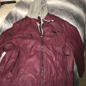 Burgundy Jacket