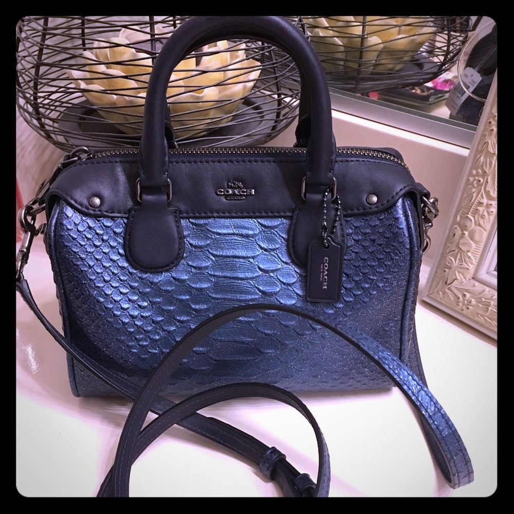 Coach mini satchel