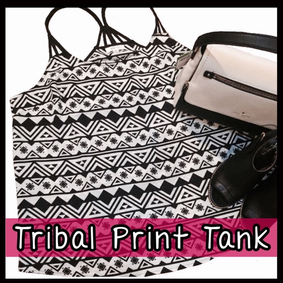 Boutique Tops - PLUS SIZE! Tribal Print Tank