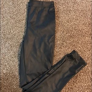 Faux Leather Legging