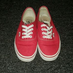 Red Vans