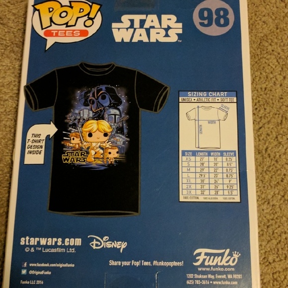 Star Wars Trilogy POP! Tee - Picture 2 of 2