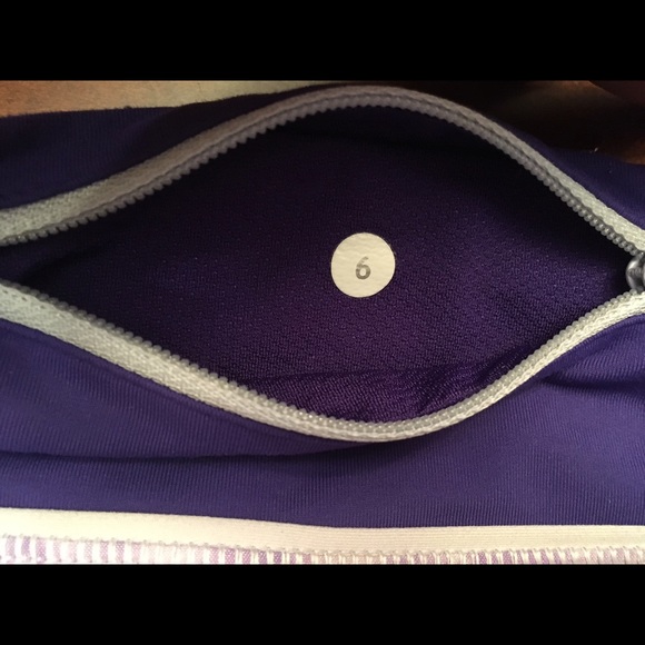 Lululemon Speed Shorts-Bruised Berry, Size 6 - Picture 4 of 4