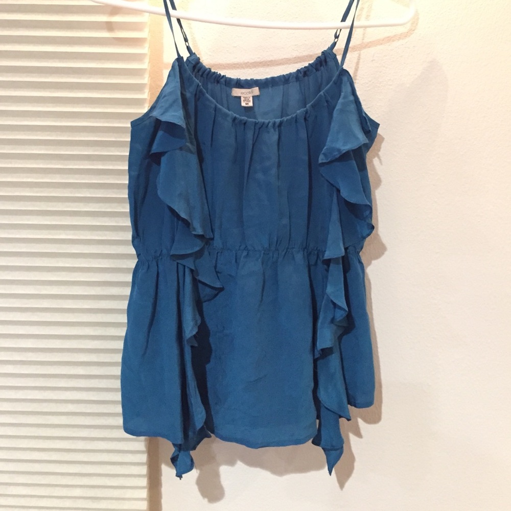 Blue ecote silk camisole in Medium from Nordstrom