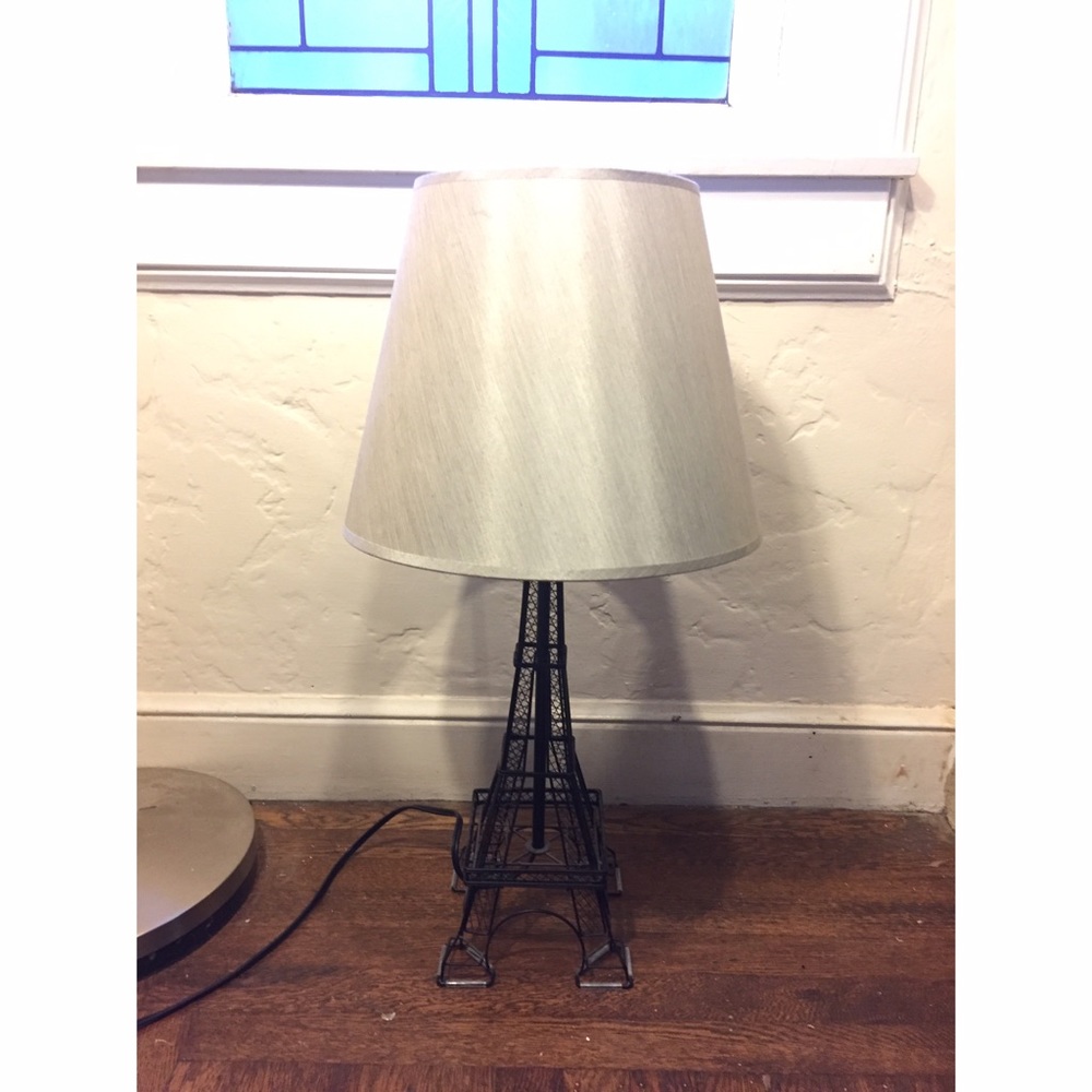 Eiffel Tower Lamp AND Lamp Shade