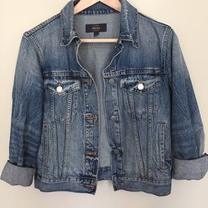 J.Crew indigo classic denim jacket sml