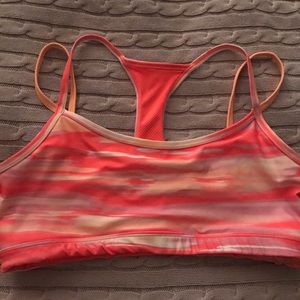 Sports bra with extra flare