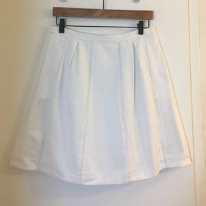 J.Crew Lace Stripe Skirt Size 8 J.Crew Lace Stripe Skirt Size 8