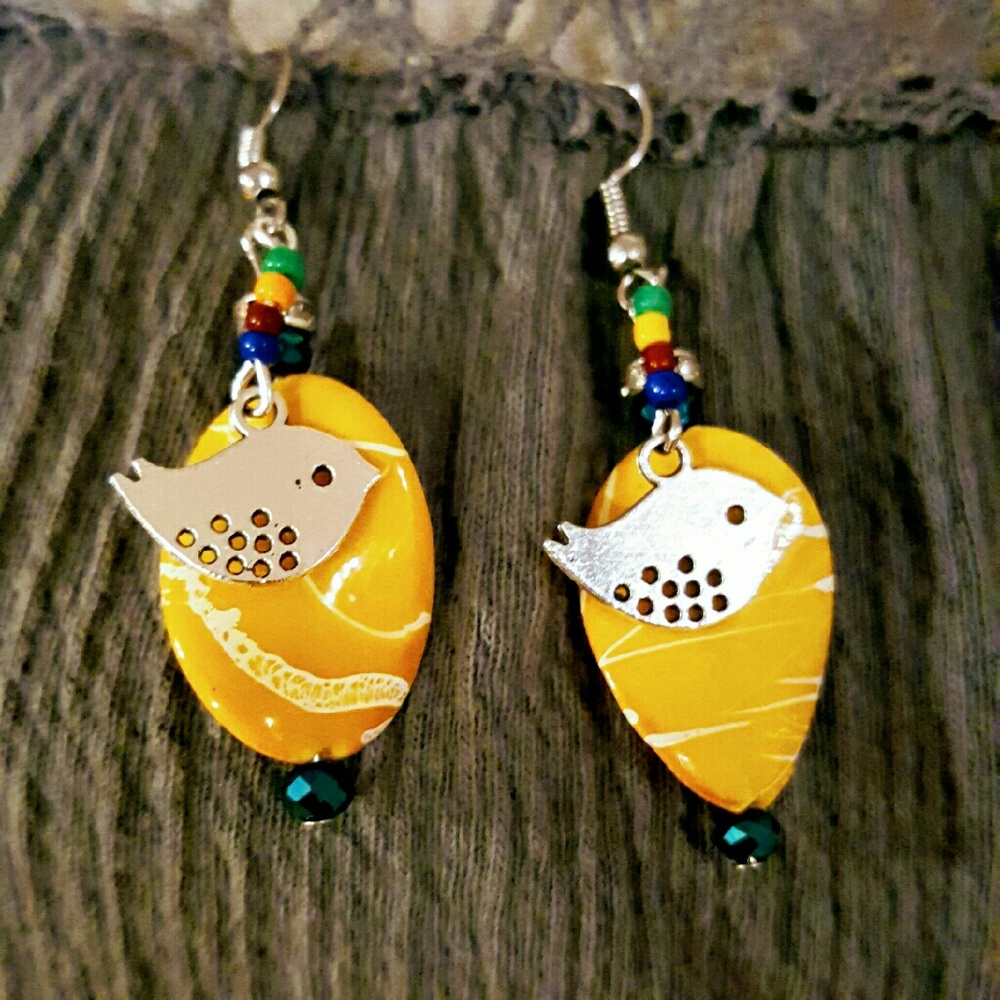 Host Pick 5/9😍Bazaar Birds earrings - Picture 2 of 3