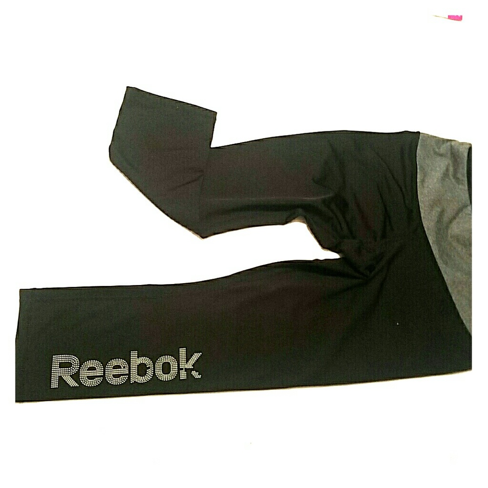 Reebok Black Workout capris