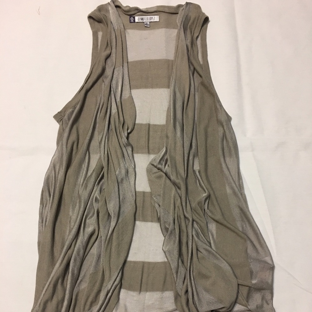 Long, tank top duster vest.
