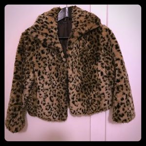 Animal print jacket