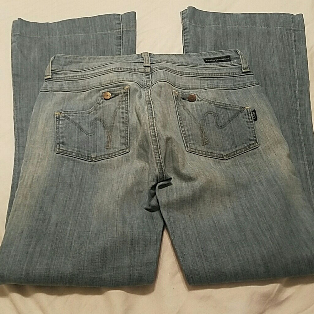 Citizens of Humanity High Rise wide leg Jeans