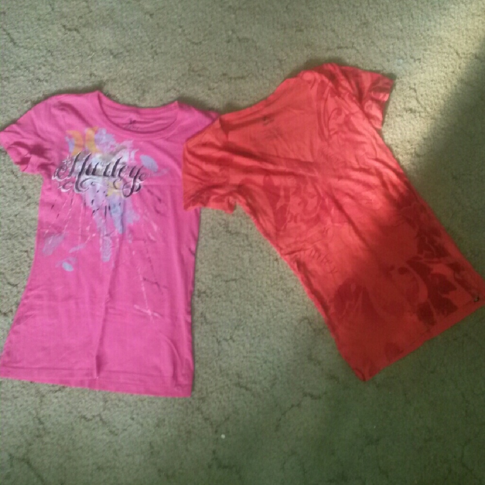 2 small Hurley tops