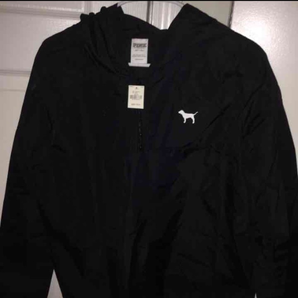 Pink Victoria secret windbreaker jacket