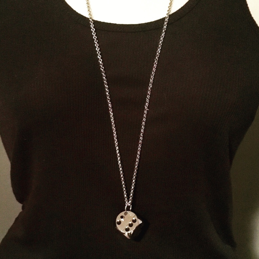Marc by Marc Jacobs Dice Watch Necklace