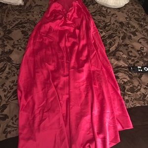 Beautiful mermaid prom dress with train