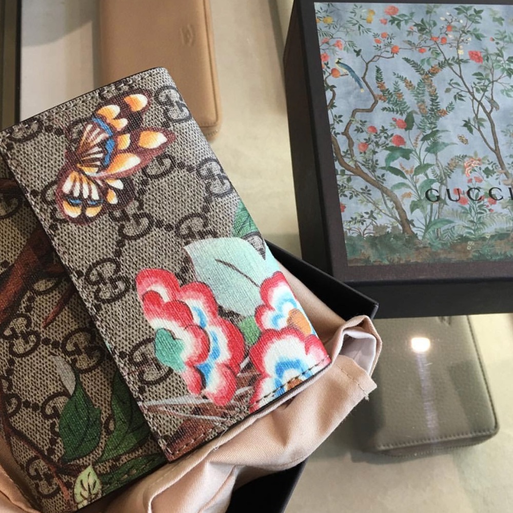 Sold🤗Gucci Tian French Flap Wallet