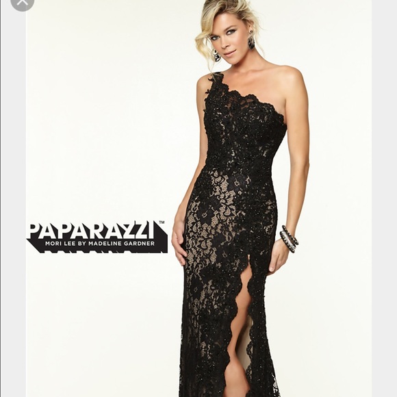 Black lace, beaded dress size 10, Never worn! ☺️ - Picture 1 of 2