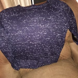 Market & Spruce sweater with buttons down the back