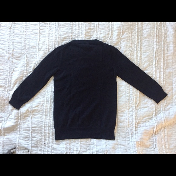 J. Crew Merino Wool Tippi Sweater Navy XS - Picture 2 of 4