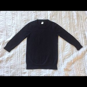 J. Crew Merino Wool Tippi Sweater Navy XS