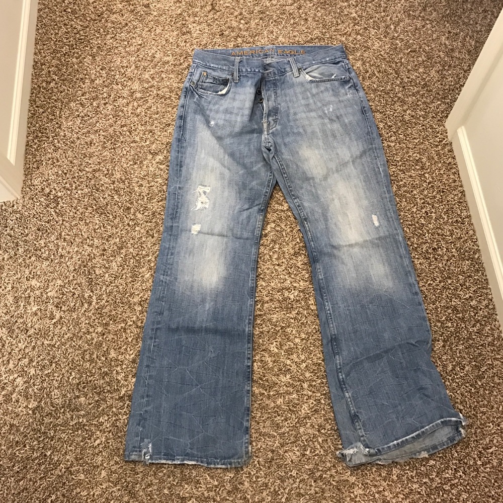 American Eagle Low Rise Boot Cut Jeans