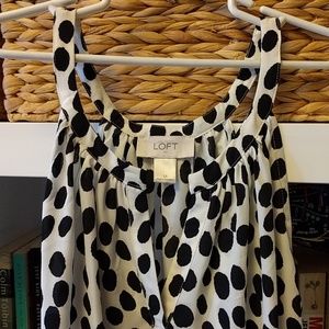 LOFT Polka-Dot Blouse