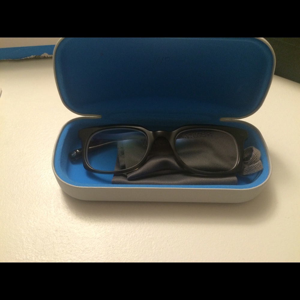 Warby parker women's  black grey glasses BRAND NEW