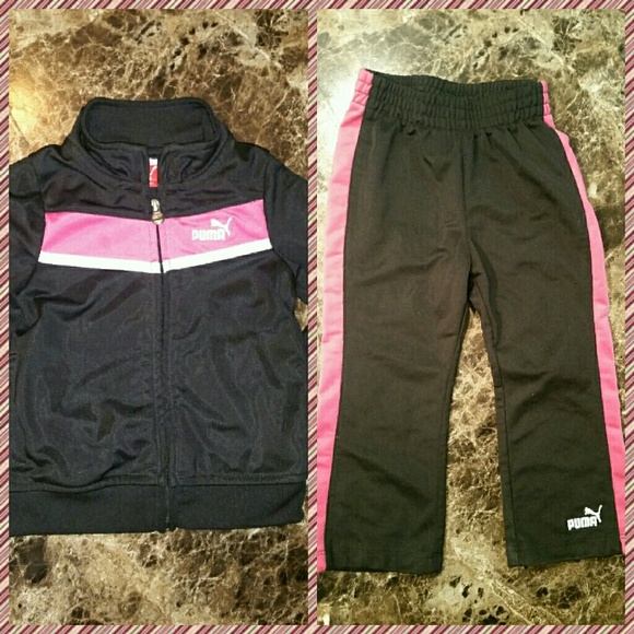 Girls 24 Month Toddler 2 Piece Puma Suit - Picture 3 of 3