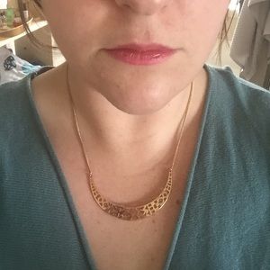 Stella and Dot Pave Necklace - Gold
