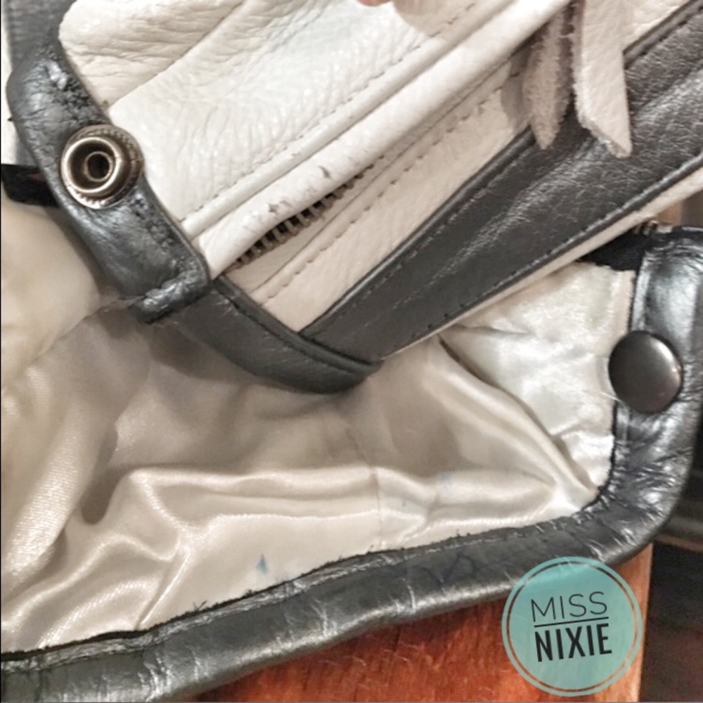 Real Biker/Moto Leather 🏍 Jacket - Picture 4 of 4