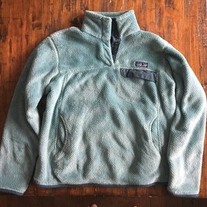 Teal Blue Re-Tool Snap T Patagonia Pullover