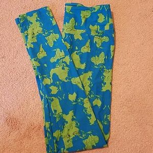 Lularoe Globe Leggings