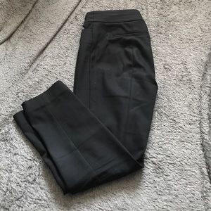 LOFT GUC Black Skinny Ankle Pant in Marisa Fit