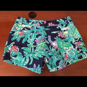 Lilly Pulitzer The Callahan short. Size 8