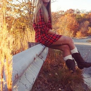 Flannel Dress