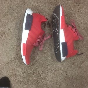 Red adidas NMD