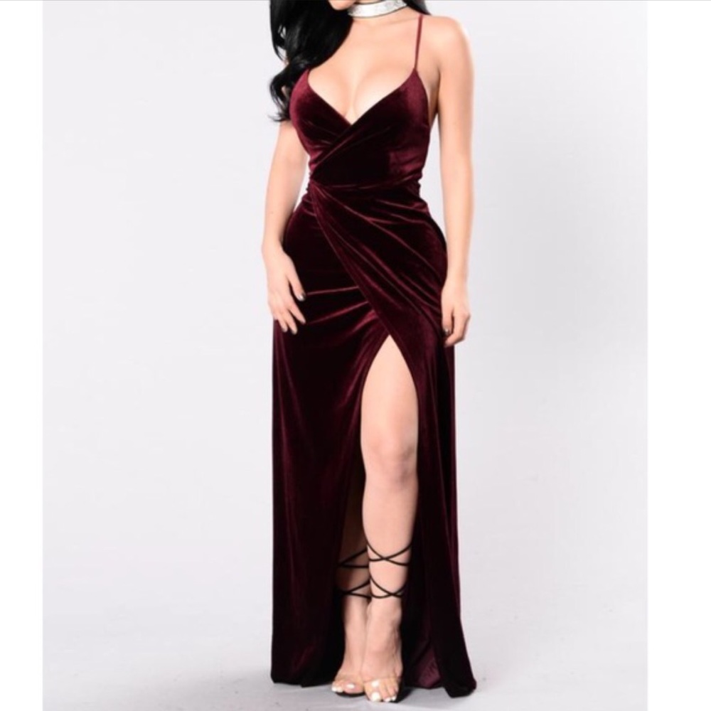 FASHION NOVA "WISHFUL THINKING DRESS"