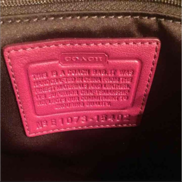 Coach Authentic beige purse - Picture 3 of 4