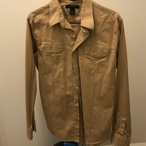 Express Fitted Dress Shirt.