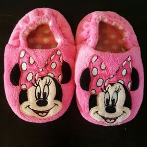 Toddler Girl Minnie Mouse Slippers