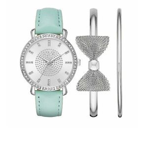 ❌SOLD❌Folio Women's Watch & Bow Bangle Bracelet