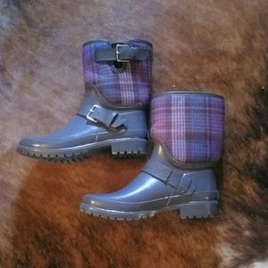 Sperry rain/snow boots..moto style..