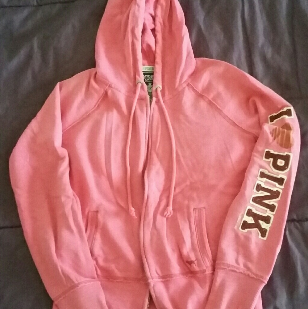Size M Victoria's Secret PINK Hoodie - Pink