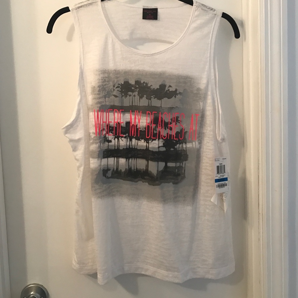 Where my beaches at tank top
