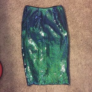 Sequins H&M skirt