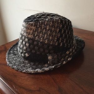 Wool fedora hat