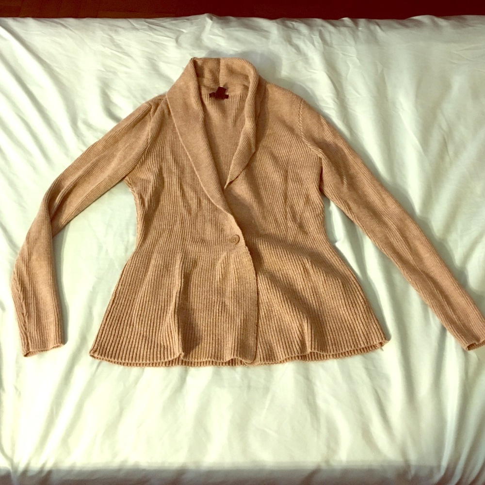 H&M one button sweater blazer. Size Small