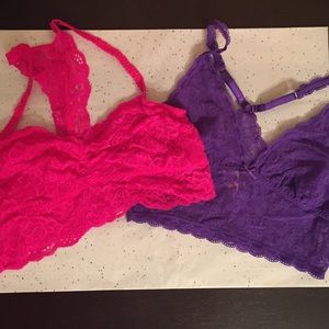 2 NEW Victoria's Secret Bralettes!